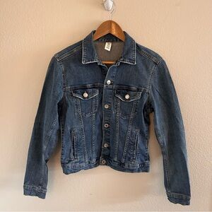 Stylish Blue Denim Jean Jacket